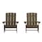 Flash Furniture Mahogany Poly Resin Adirondack Chairs, 2PK 2-JJ-C14501-MHG-GG - alternate 6